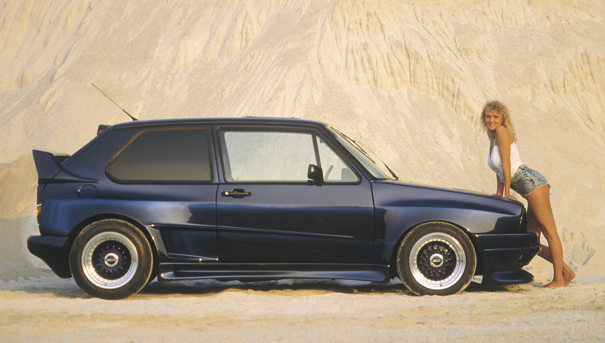 Rieger Heckflügel Breitbau II für VW Golf 1