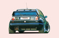 Rieger Heckschürze Breitbau II für VW Golf 2