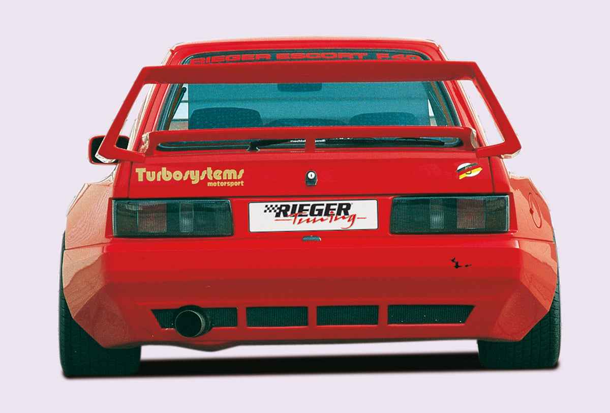 Rieger Heckschürze Breitbau II für Ford Escort 3 3-tür.