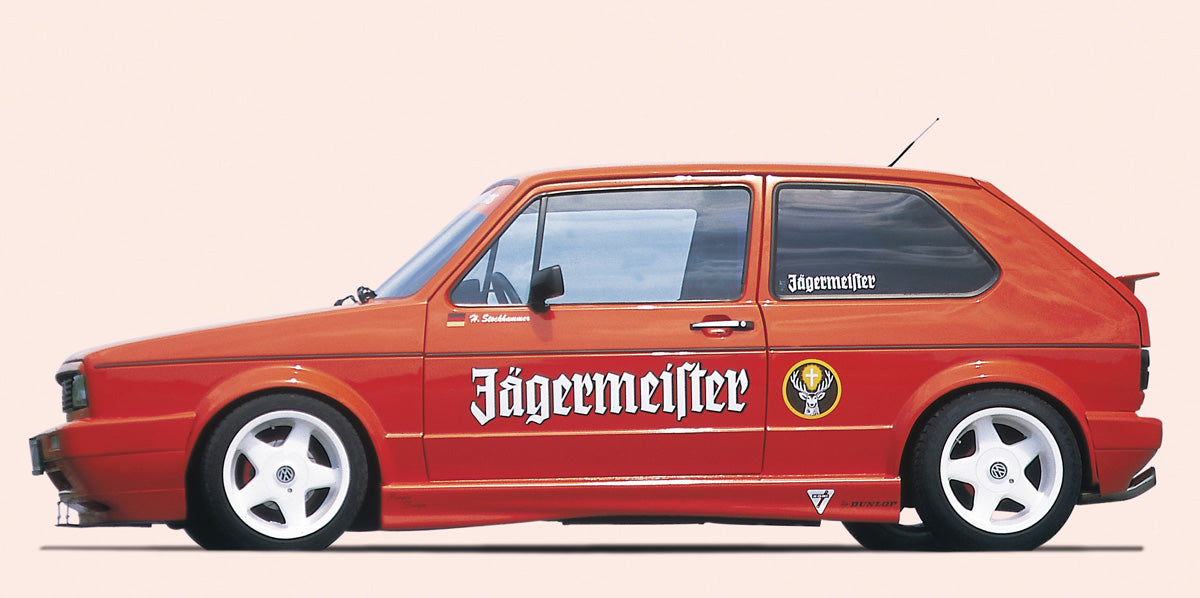 Rieger Seitenschweller ohne Radlaufaussparung für VW Golf 1 Cabrio