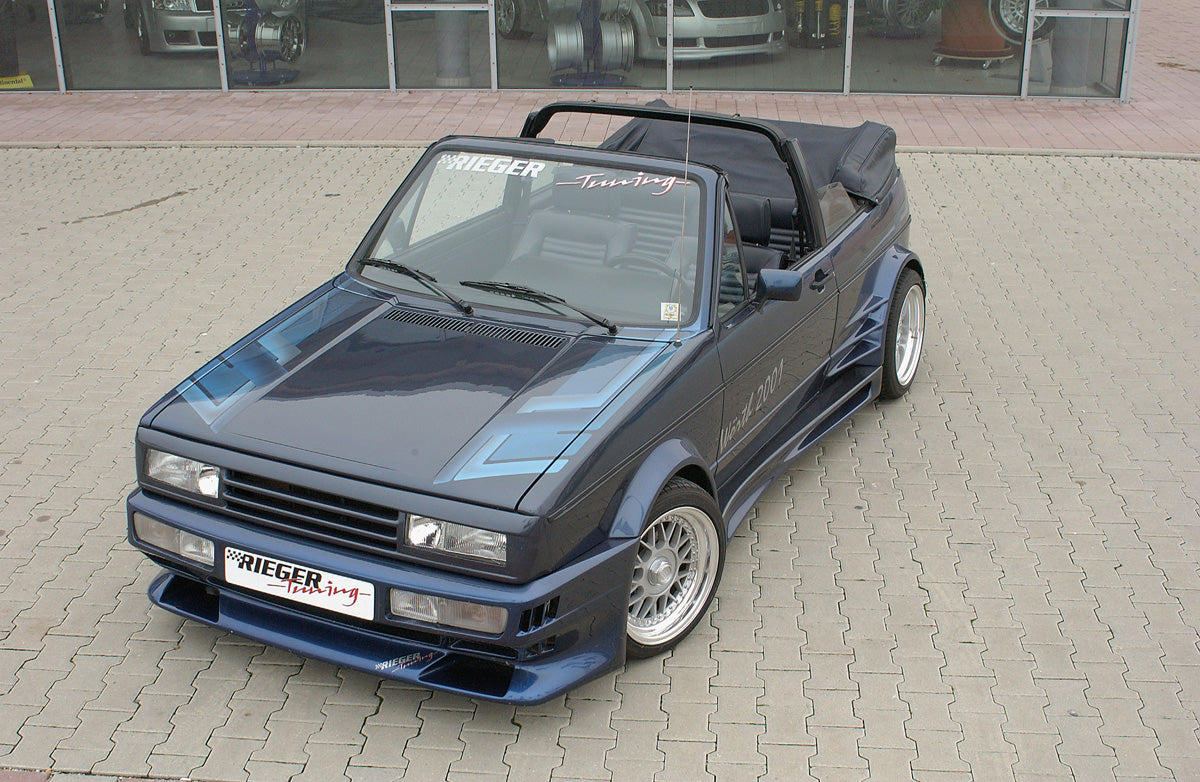 Rieger Spoilerstoßstange Breitbau I für VW Golf 1 Cabrio