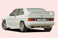 Rieger Heckschürze für VW Scirocco 1 Coupé