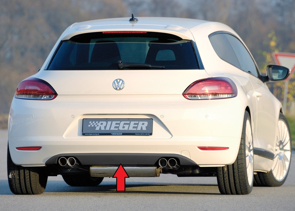 Rieger Heckschürzenaufsatz für VW Scirocco 3 (13) 2-tür.