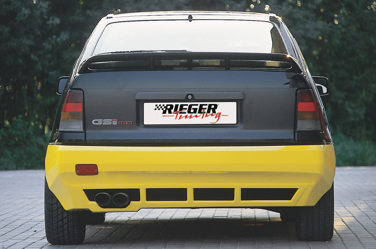 Rieger Heckschürze für Opel Kadett E 3-tür.