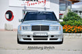 Rieger Spoilerstoßstange Breitbau II für Mercedes 190 (W201) Lim.