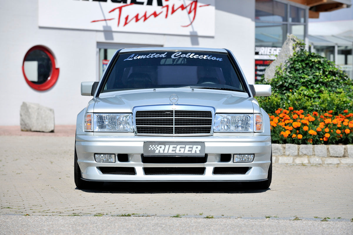 Rieger Spoilerstoßstange Breitbau II für Mercedes 190 (W201) Lim.