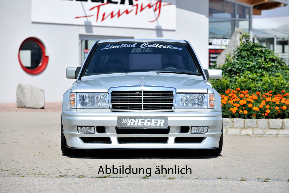 Rieger Spoilerstoßstange Breitbau II für Mercedes 190 (W201) Lim.