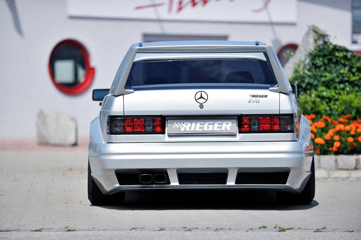 Rieger Heckschürze Breitbau II für Mercedes 190 (W201) Lim.