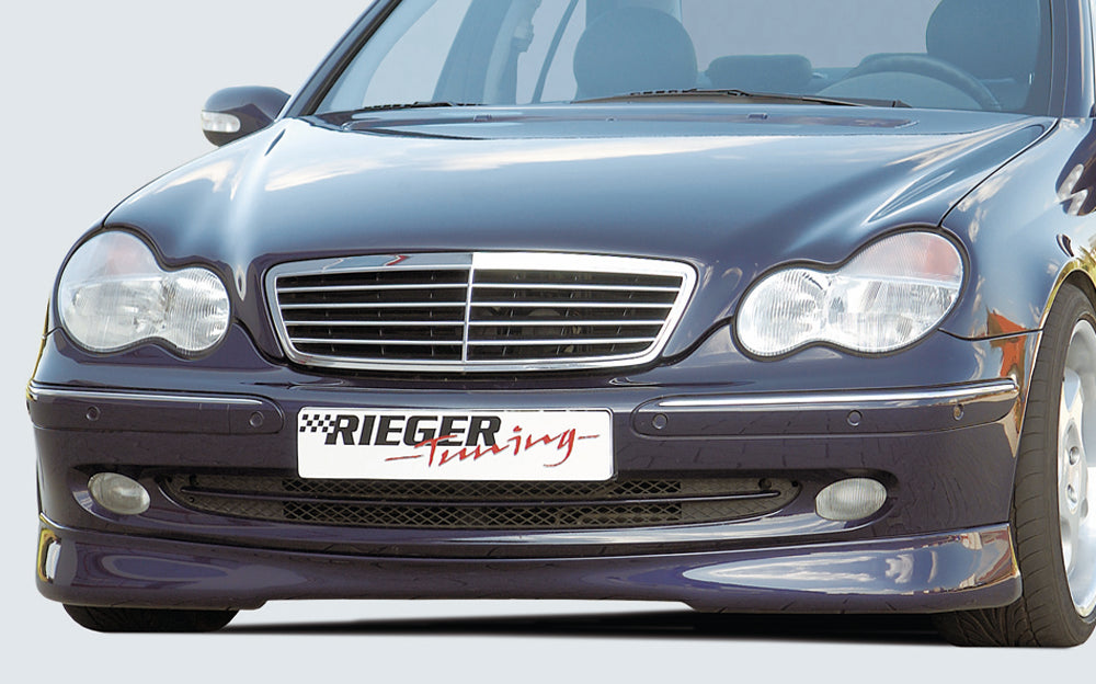 Rieger Spoilerlippe für Avantgarde für Mercedes C-Klasse (W203) Lim.
