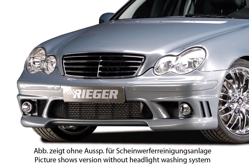 Rieger Spoilerstoßstange für Mercedes C-Klasse (W203) Lim.