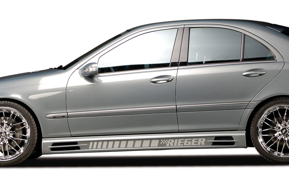 Rieger Seitenschweller für Mercedes C-Klasse (W203) Lim.