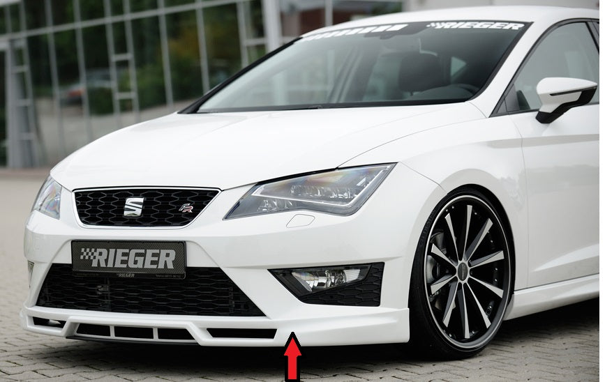 Rieger Spoilerlippe für Seat Leon Cupra (5F) 3-tür. (SC)