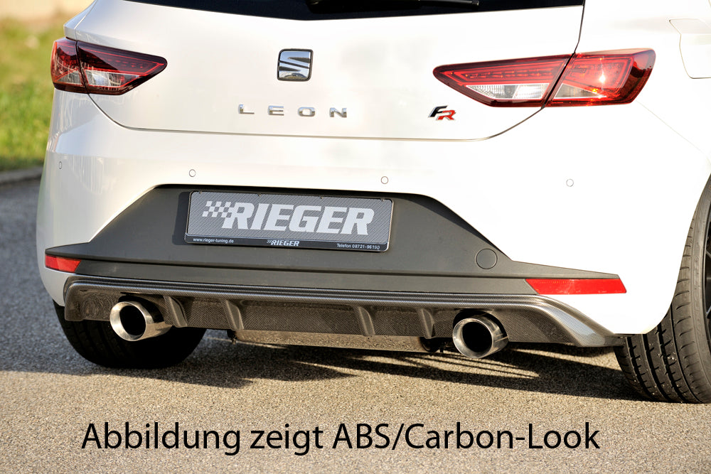 Rieger Heckeinsatz für Seat Leon FR (5F) 3-tür. (SC)