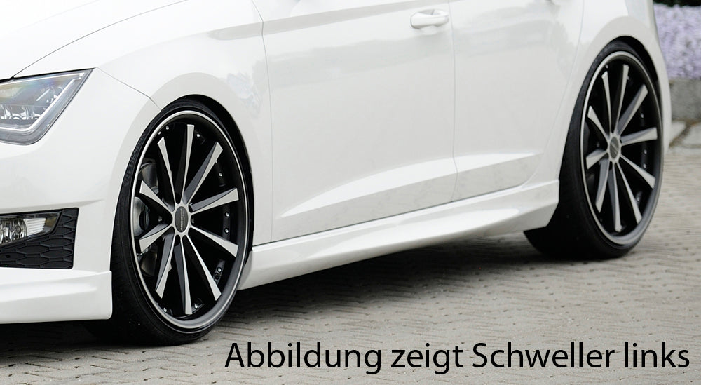 Rieger Seitenschweller für Seat Leon (5F) 5-tür.