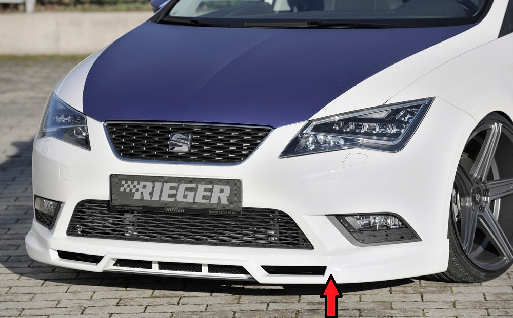 Rieger Spoilerlippe für Seat Leon (5F) 3-tür. (SC)