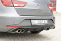 Rieger Heckeinsatz für Seat Leon FR (5F) 5-tür. (ST/Kombi)