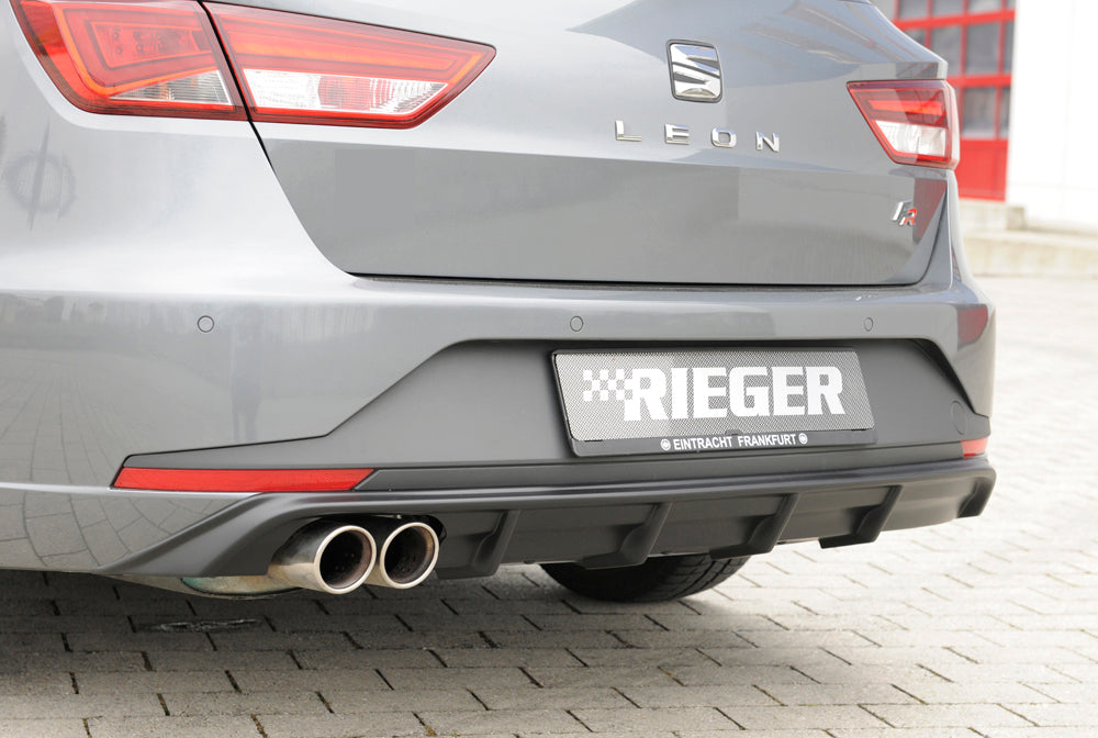 Rieger Heckeinsatz für Seat Leon FR (5F) 5-tür. (ST/Kombi)