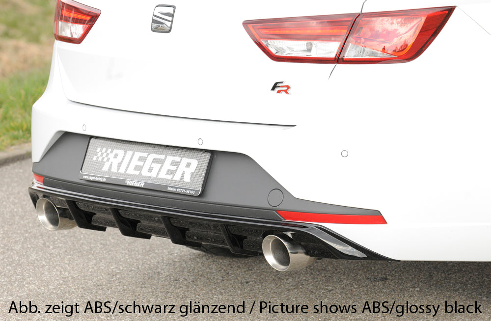 Rieger Heckeinsatz für Seat Leon FR (5F) 5-tür. (ST/Kombi)