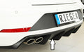 Rieger Heckeinsatz für Seat Leon FR (5F) 5-tür. (ST/Kombi)