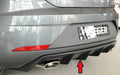 Rieger Heckeinsatz für Seat Leon Cupra (5F) 3-tür. (SC)