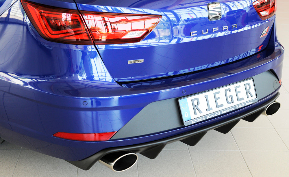 Fox passend fürRieger Heckeinsatz - Seat Leon Cupra Seat Leon Cupra (5F): 5-tür. (ST/Kombi)