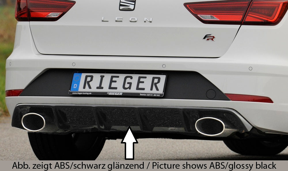 Rieger Heckeinsatz für Seat Leon FR (5F) 5-tür. (ST/Kombi)