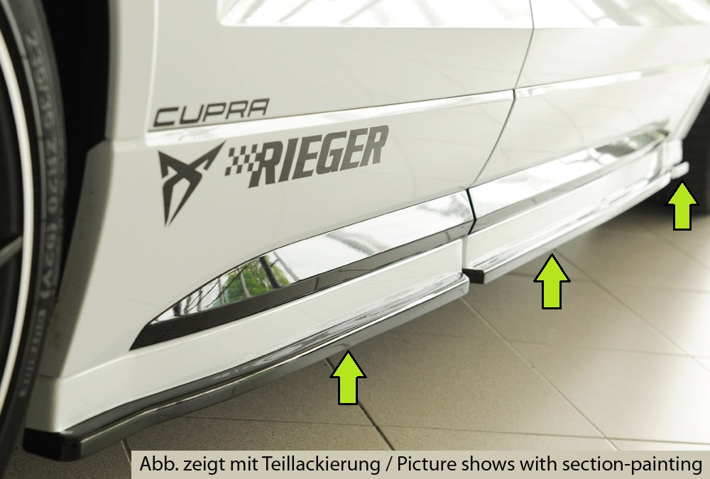 Rieger Seitenschwelleransatz (3-tlg.) für Seat Ateca Cupra (5FP)