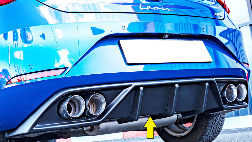 Rieger Heckeinsatz für Sport-ESD li./re. für Seat Leon (KL) 5-tür. (Schrägheck)
