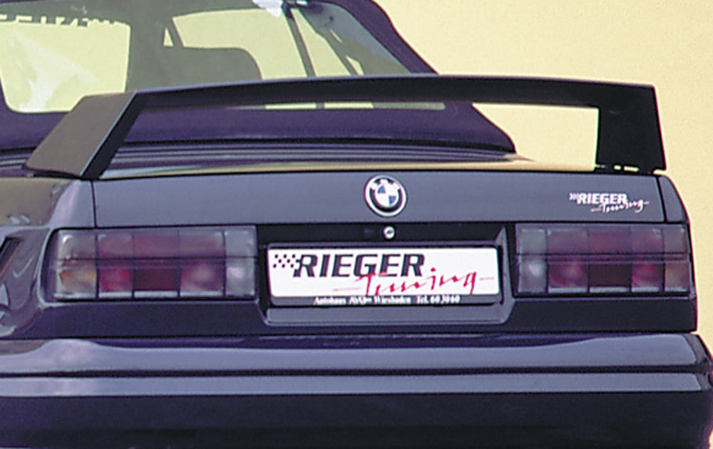 Rieger Heckflügel Breitbau II für BMW 3er E30 Cabrio