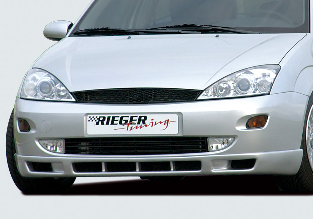 Rieger Spoilerlippe mit 6 Lüftungsschächten für Ford Focus 1 3-tür.