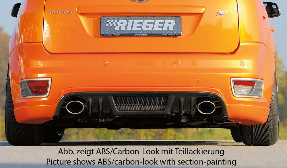 Rieger Heckansatz für Ford Focus 2 ST 3-tür.