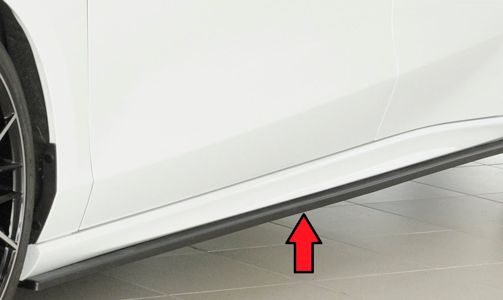 Rieger Seitenschwelleransatz für Ford Focus 4 (DEH) 5-tür. (Schrägheck)