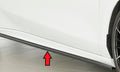 Rieger Seitenschwelleransatz für Ford Focus 4 (DEH) 5-tür. (Schrägheck)