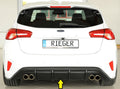 Rieger Heckeinsatz für Ford Focus 4 (DEH) 5-tür. (Schrägheck)