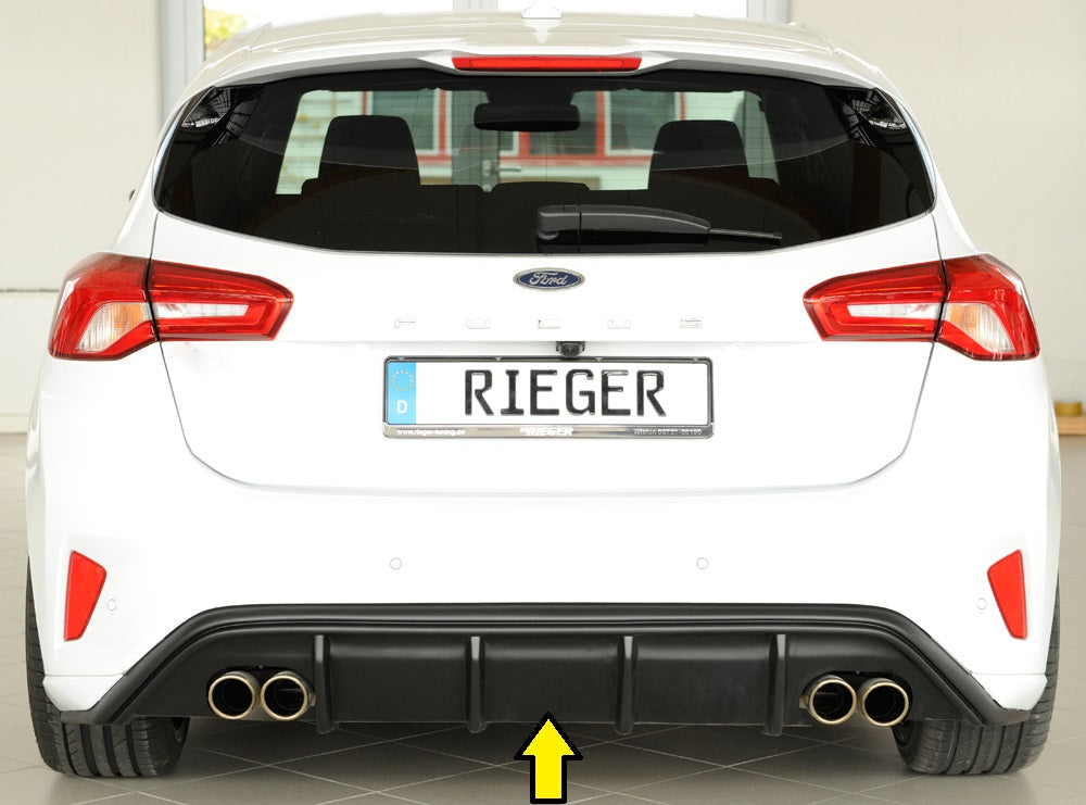 Rieger Heckeinsatz für Ford Focus 4 (DEH) 5-tür. (Schrägheck)