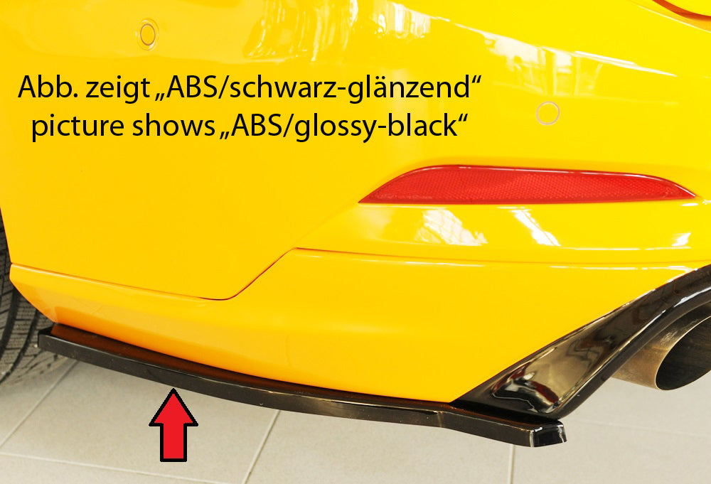 Rieger Heckschürzenansatz seitlich links für Ford Focus 4 (DEH) 5-tür. (Turnier)