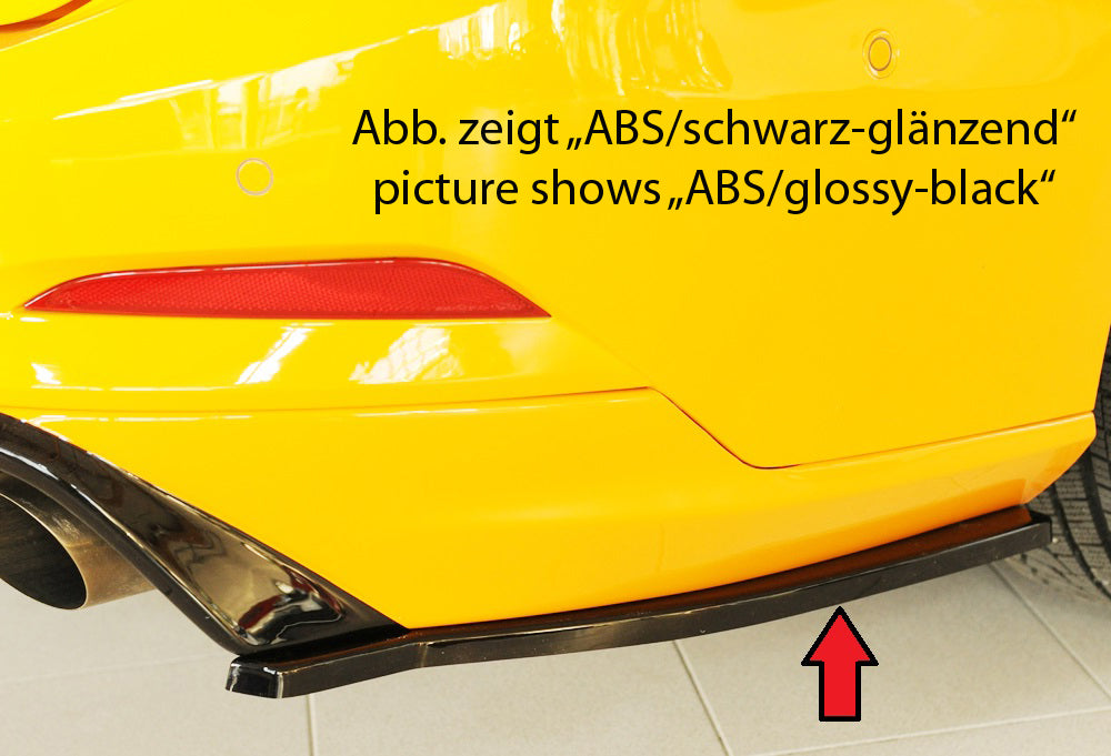 Rieger Heckschürzenansatz seitlich rechts für Ford Focus 4 (DEH) 5-tür. (Turnier)