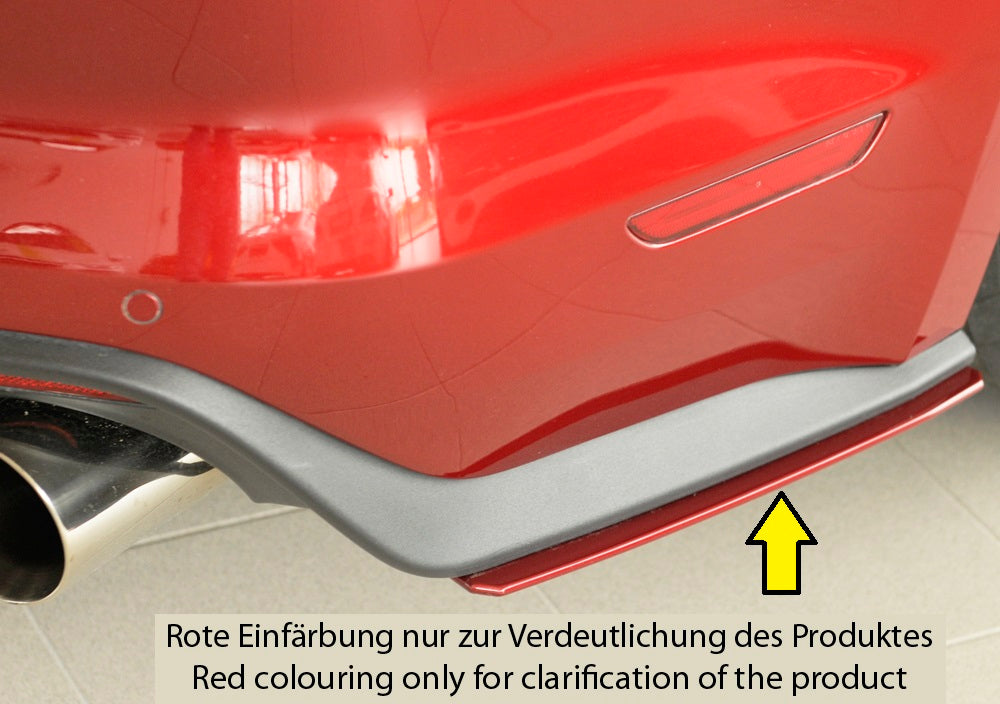 Rieger Heckschürzenansatz seitlich rechts für Ford Mustang 6 (LAE) Cabrio