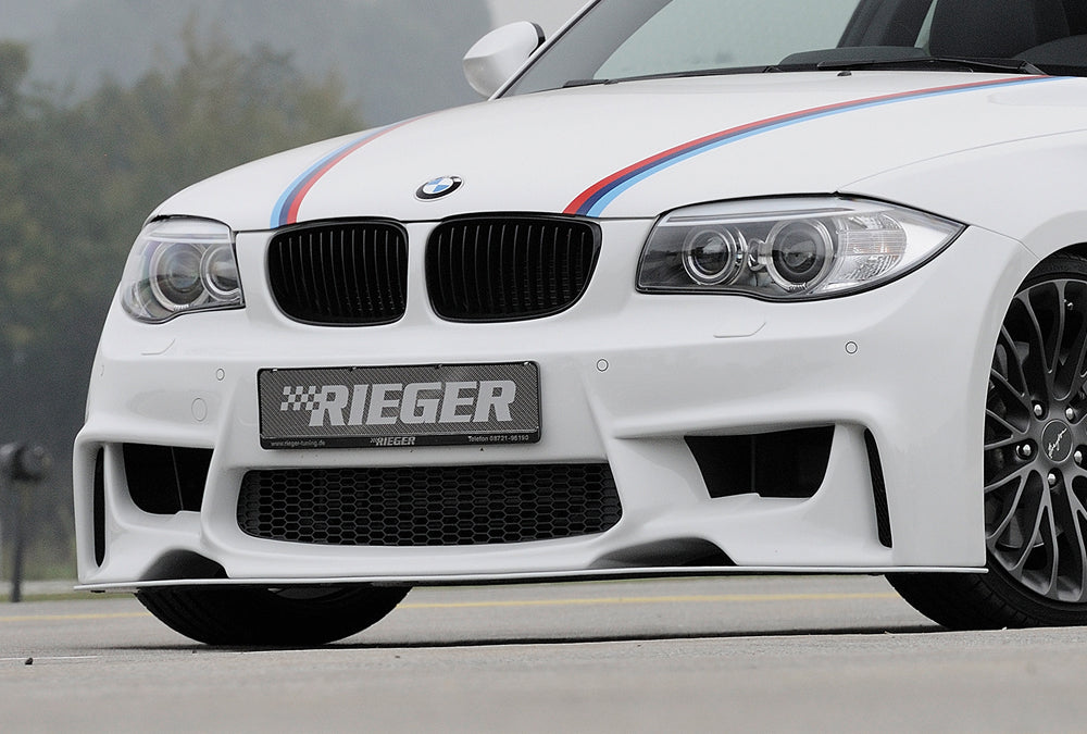 Rieger Spoilerstoßstange für BMW 1er E81  (187/1K2/1K4) 2-tür.