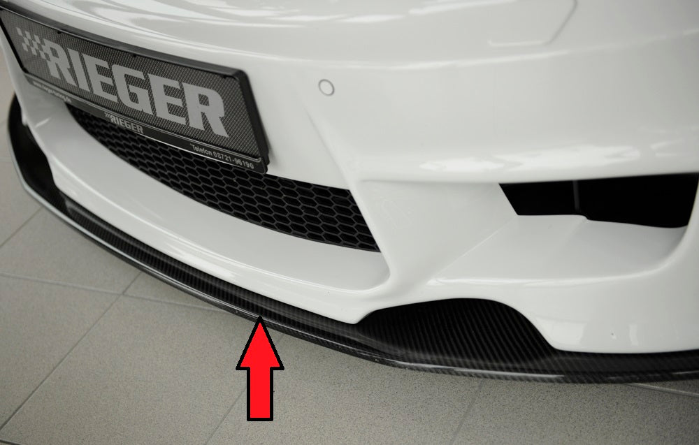 Rieger Carbon Spoilerschwert (20643PE) BMW 1er, E81-E88 für BMW 1er E81  (187/1K2/1K4) 2-tür.
