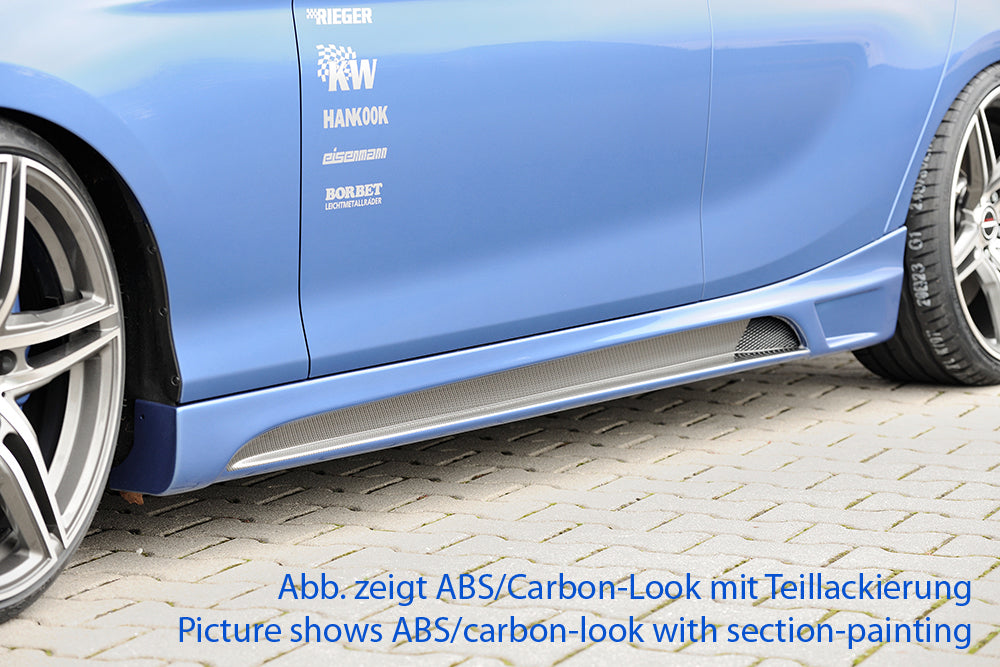 Rieger Seitenschweller für BMW 1er F20  (1K4) Lim. / 4-tür.
