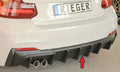 Rieger Heckeinsatz für BMW 2er F22  (1C) Coupé