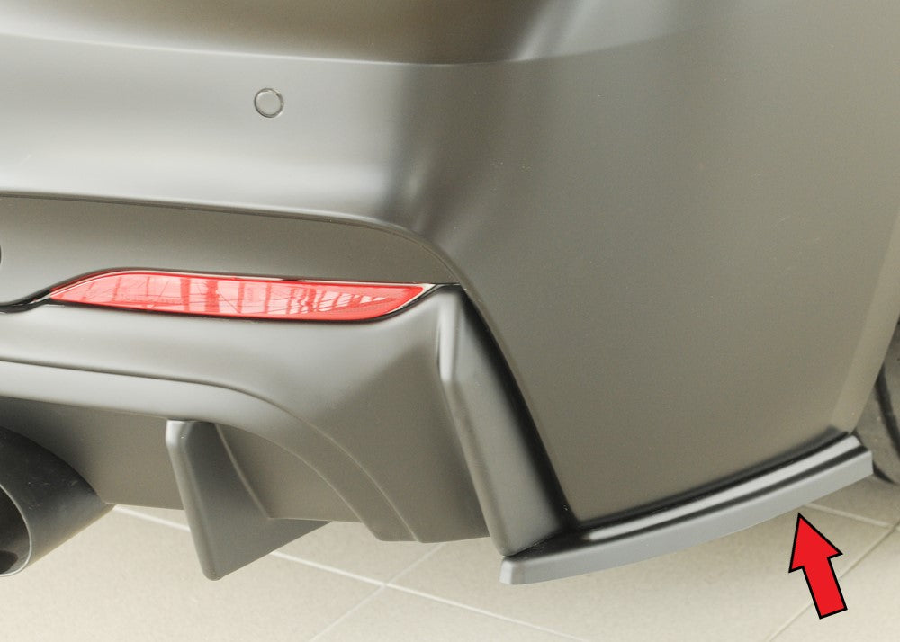 Rieger Heckschürzenansatz seitlich rechts für BMW 2er F22  (1C) Coupé
