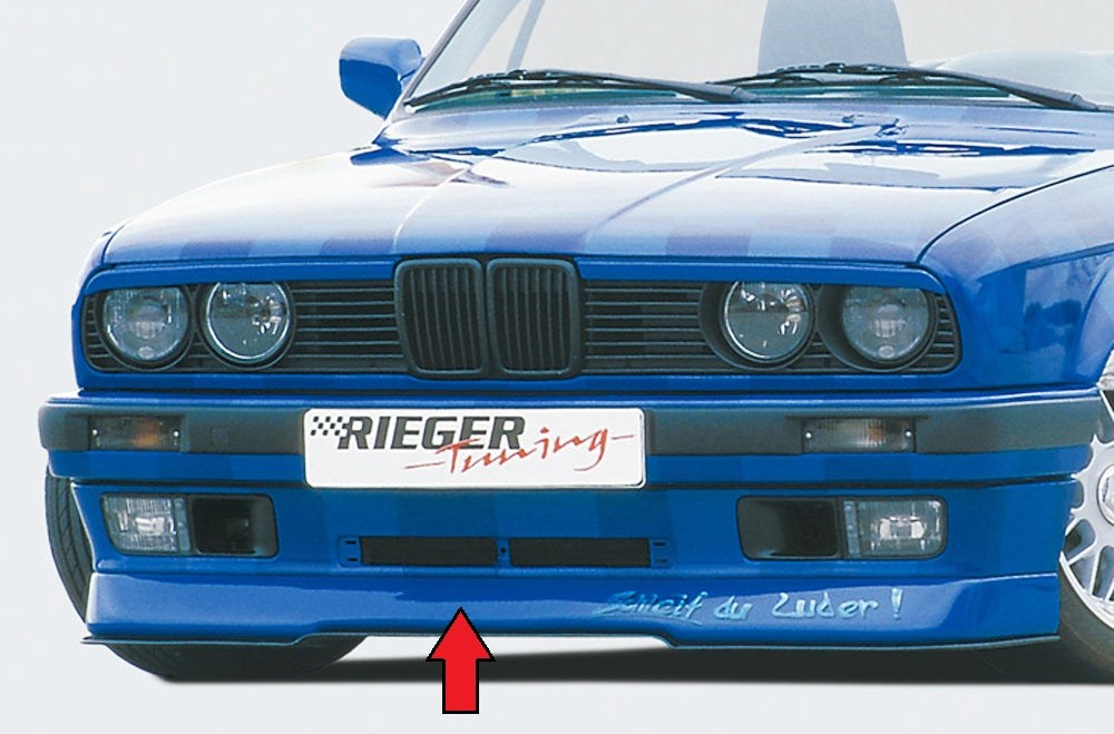Rieger Spoilerlippe (E30 RT01) für BMW 3er E30 Cabrio