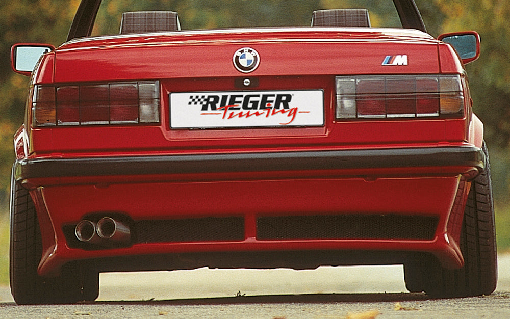 Rieger Heckansatz für BMW 3er E30 Cabrio