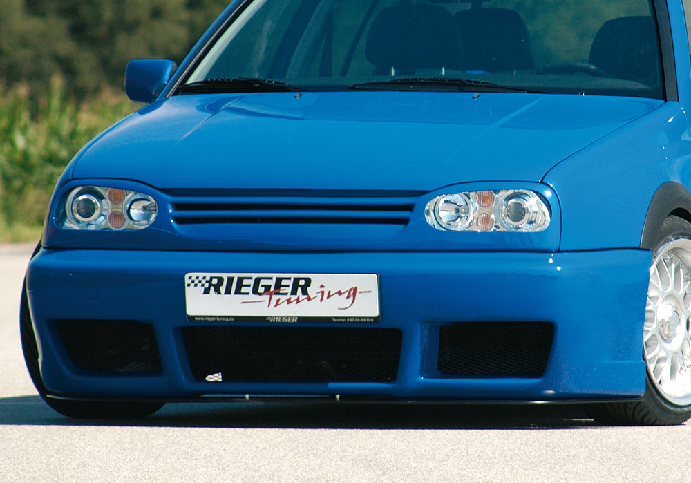 Rieger Spoilerstoßstange RS-Four-Look für VW Golf 3 3-tür.
