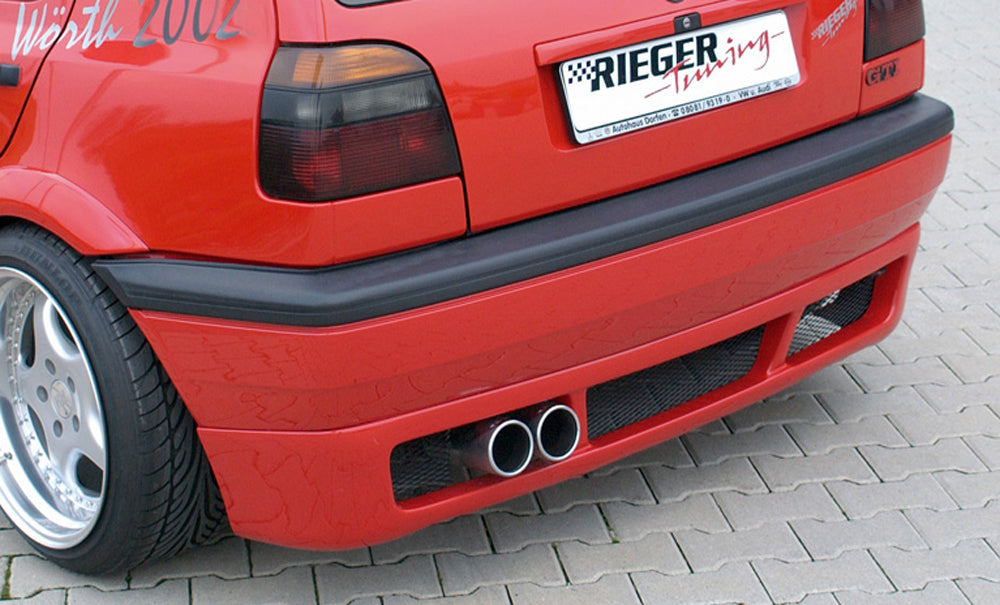 Rieger Heckansatz für VW Golf 3 3-tür.