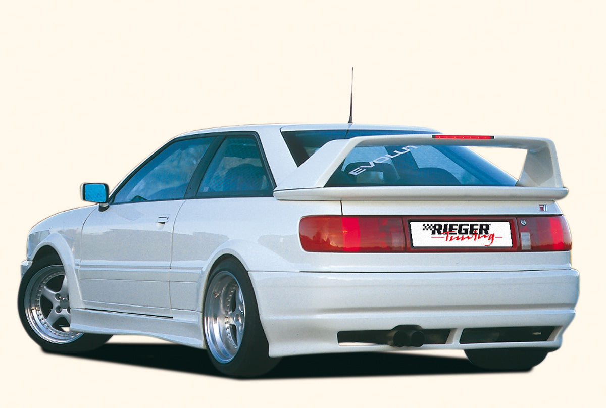 Rieger Heckschürze Breitbau II (RT08) für Audi 80 Typ 89 Coupé