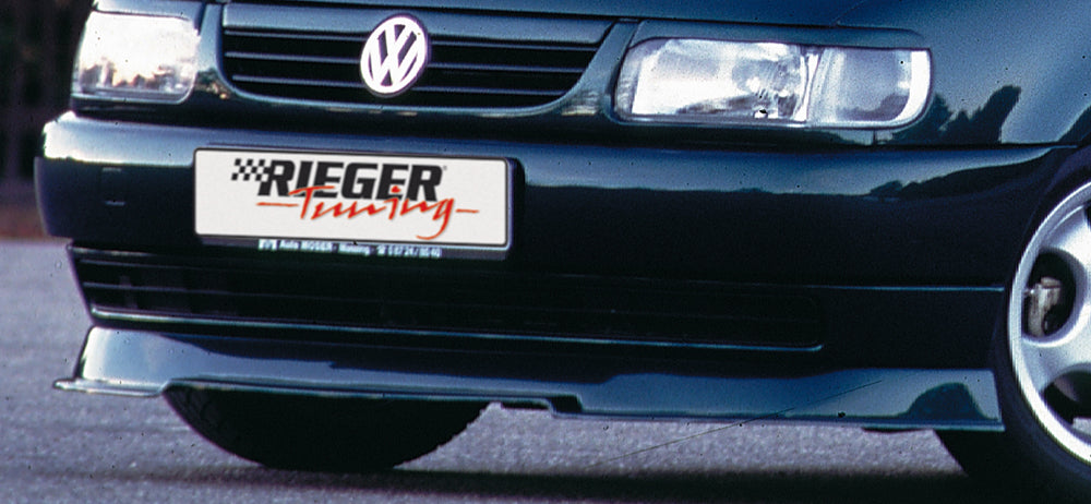 Rieger Spoilerlippe   RT 01 für VW Polo 4 (6N) 3-tür.