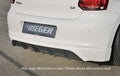 Rieger Heckschürzenansatz für VW Polo 6 (6R) 3-tür.